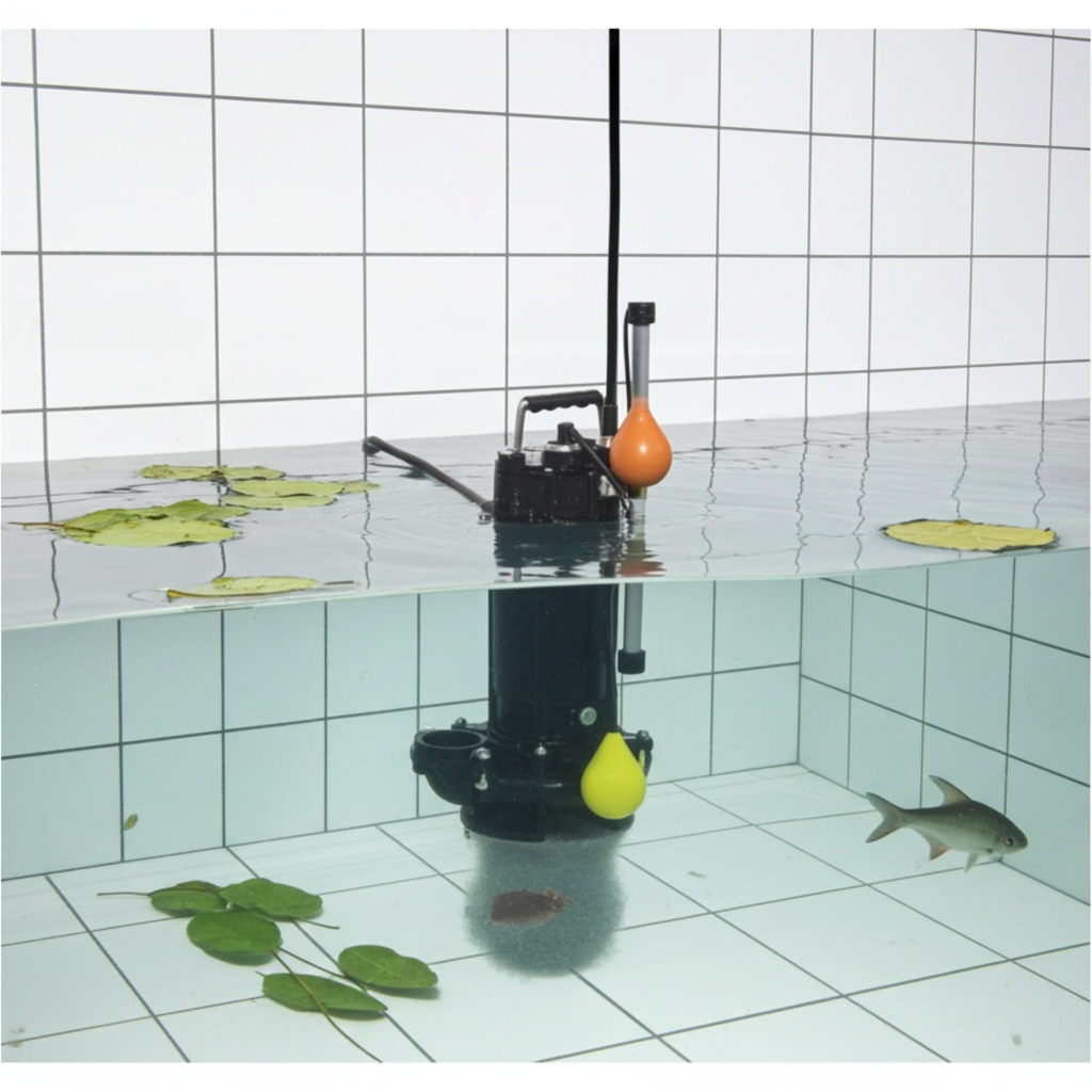 65DVSA51.5A 雑排水用セミボルテックス水中ポンプ