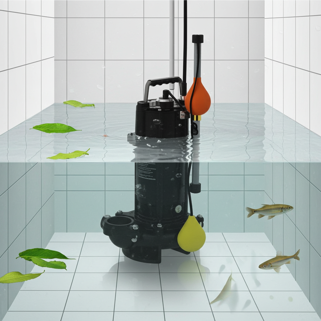 65DVSA52.2A 雑排水用セミボルテックス水中ポンプ