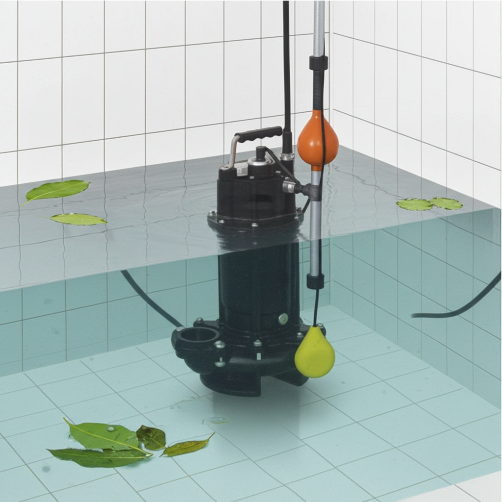 80DVSA5.75A 雑排水用セミボルテックス水中ポンプ