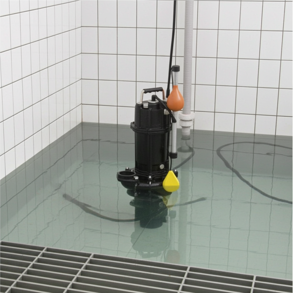 80DVSA53.7A 雑排水用セミボルテックス水中ポンプ