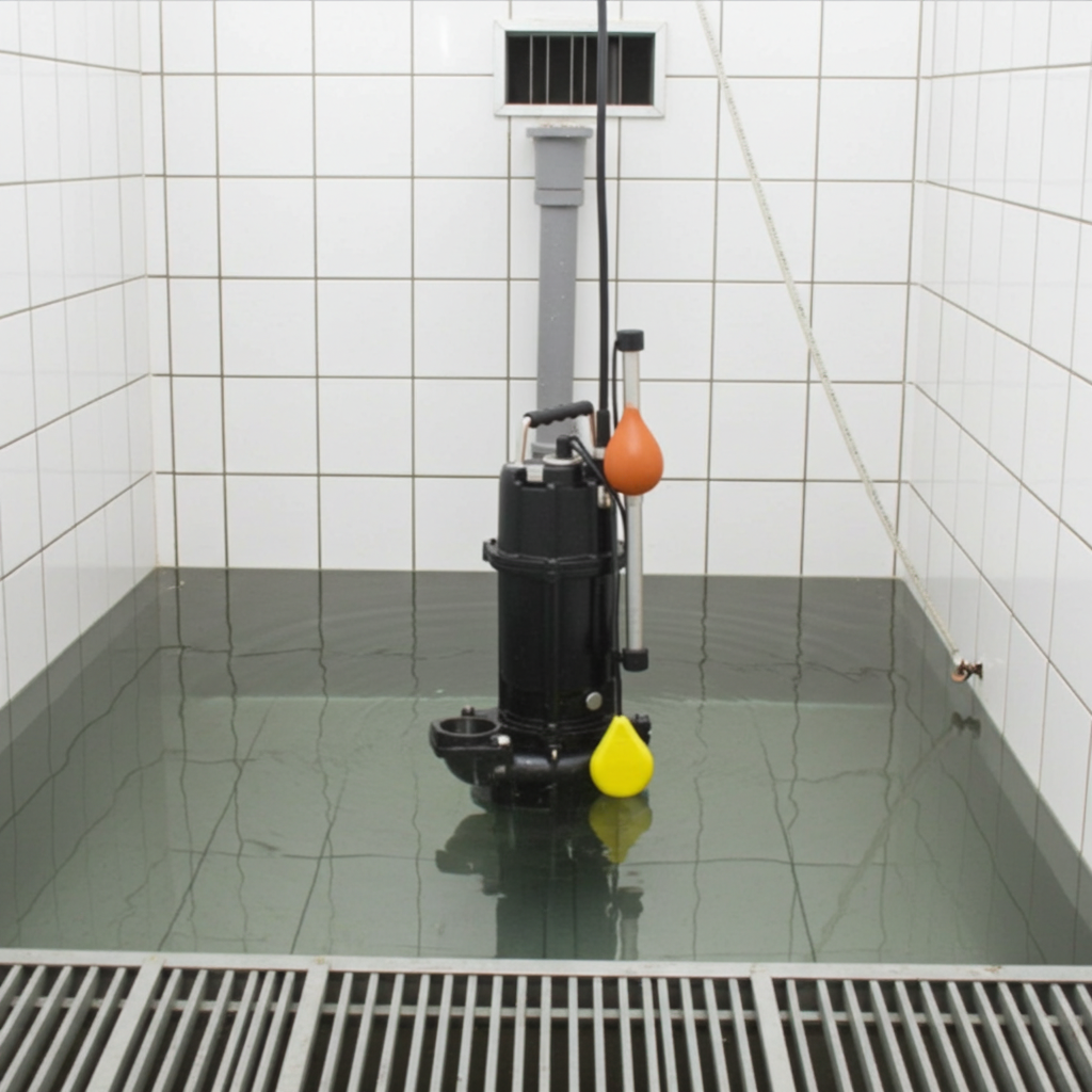 40DVSA6.25B 雑排水用セミボルテックス水中ポンプ