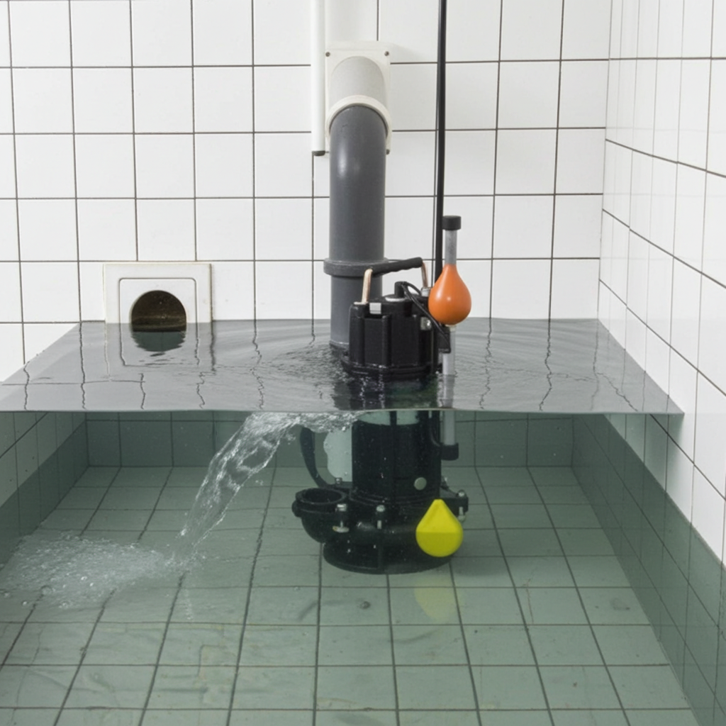 50DVSA6.4SB 雑排水用セミボルテックス水中ポンプ