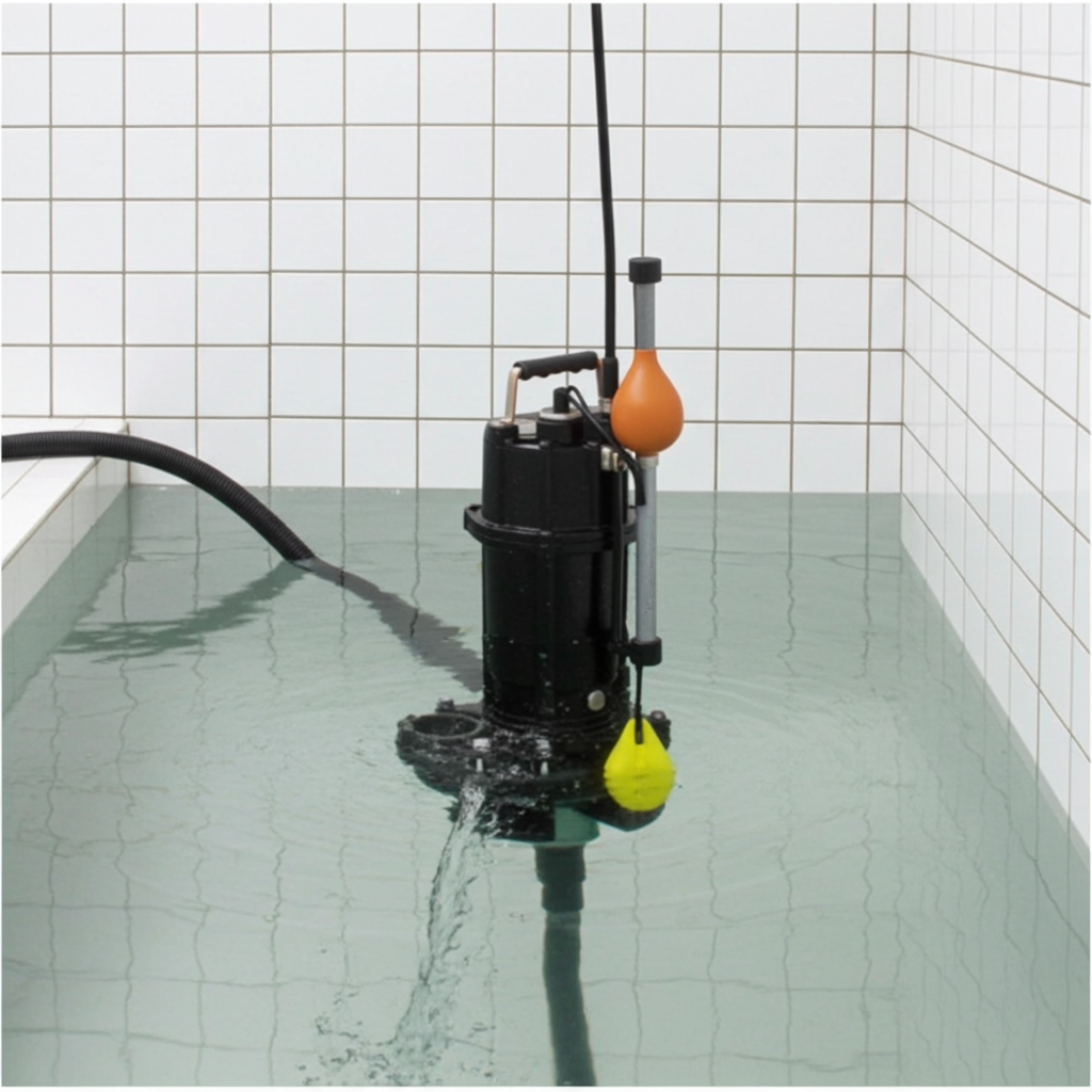 50DVSA6.4B 雑排水用セミボルテックス水中ポンプ