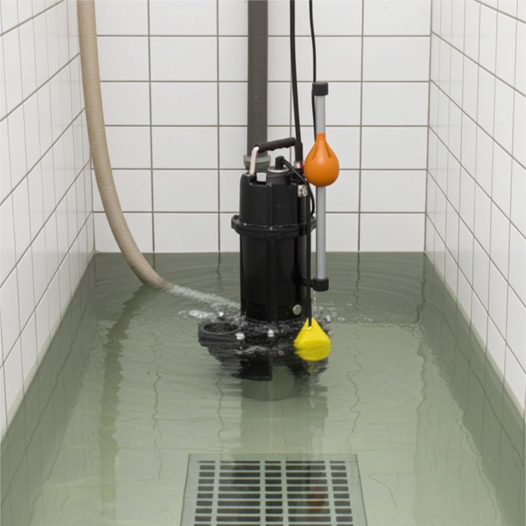 50DVSA6.75B 雑排水用セミボルテックス水中ポンプ