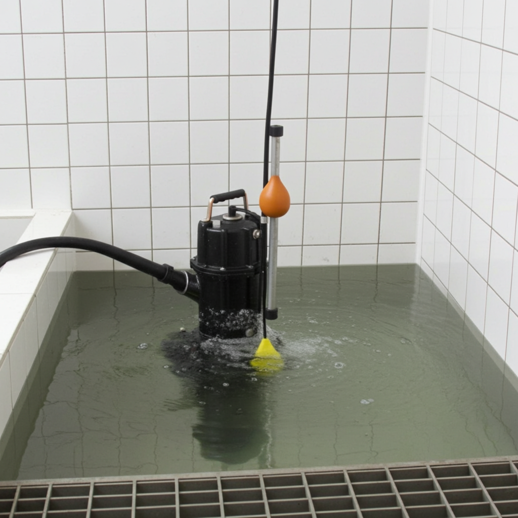 80DVSA61.5A 雑排水用セミボルテックス水中ポンプ