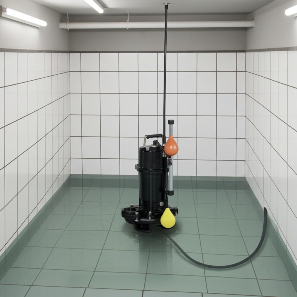 80DVSA63.7A 雑排水用セミボルテックス水中ポンプ