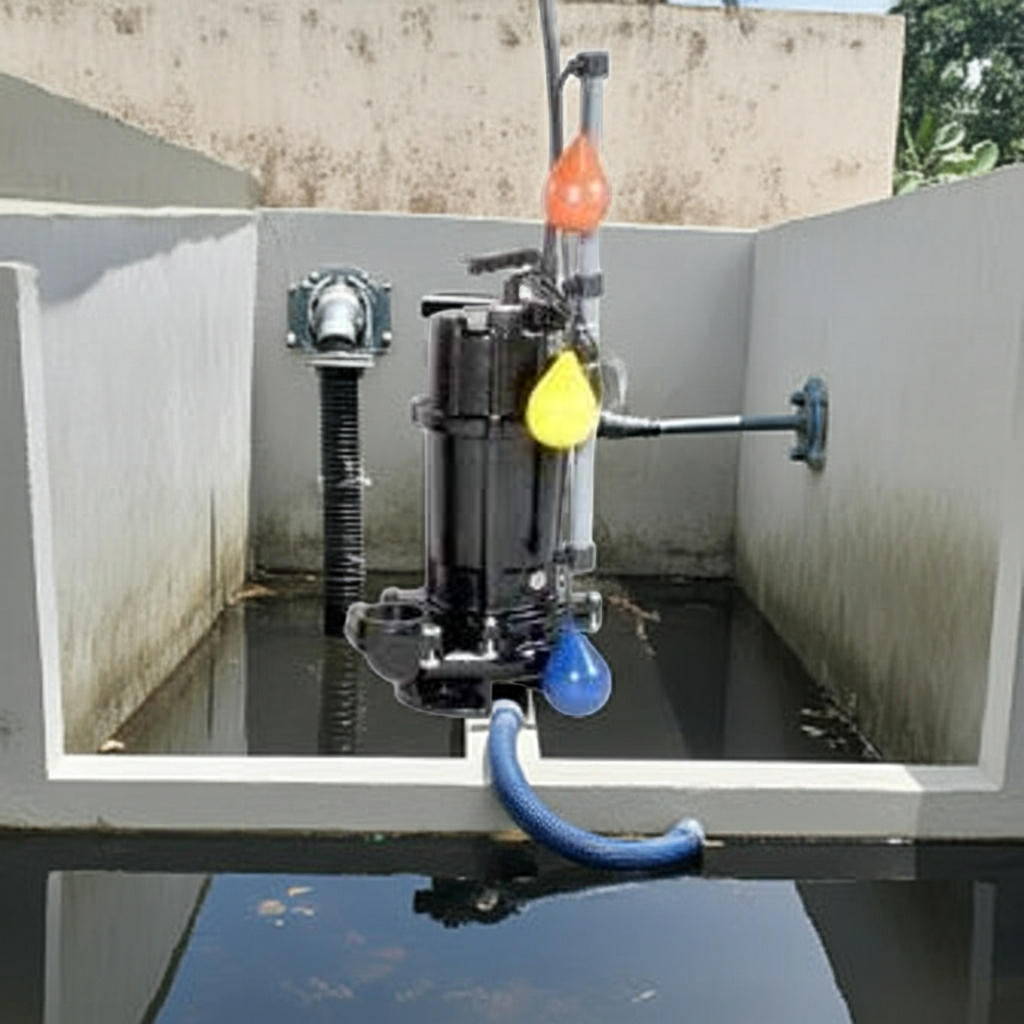 40DVSJ5.15SA 雑排水用セミボルテックス水中ポンプ