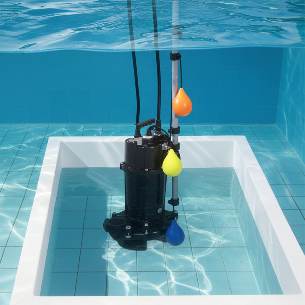 50DVSJ5.75A 雑排水用セミボルテックス水中ポンプ