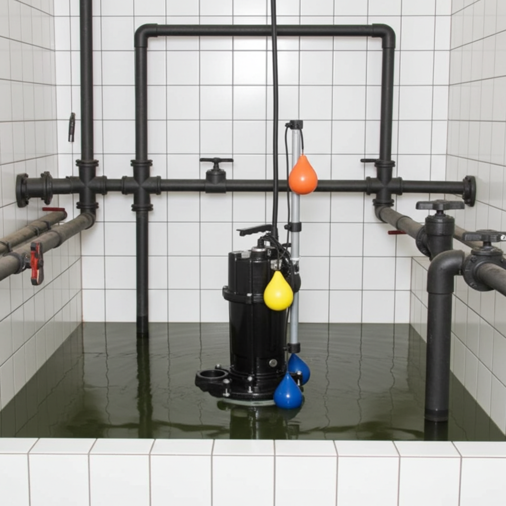 65DVSJ53.7A 雑排水用セミボルテックス水中ポンプ