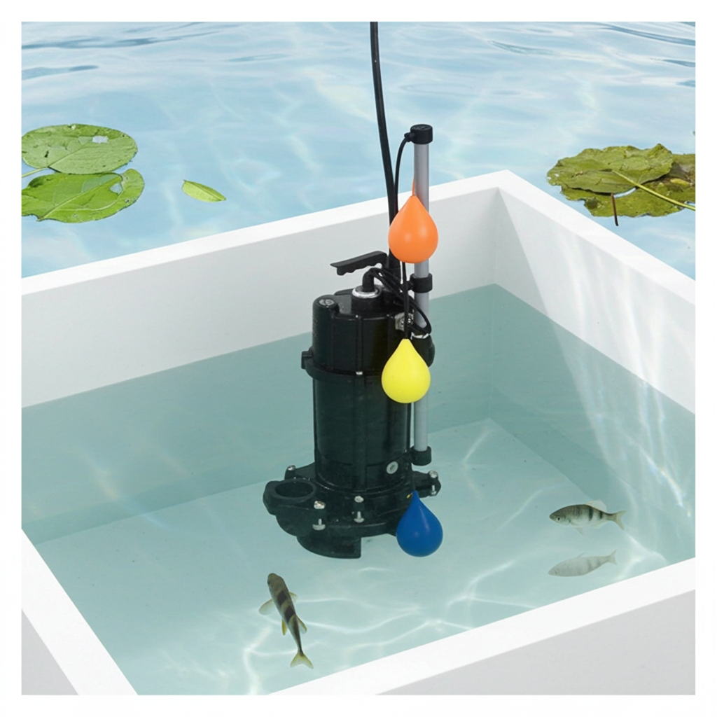 80DVSJ5.75A 雑排水用セミボルテックス水中ポンプ