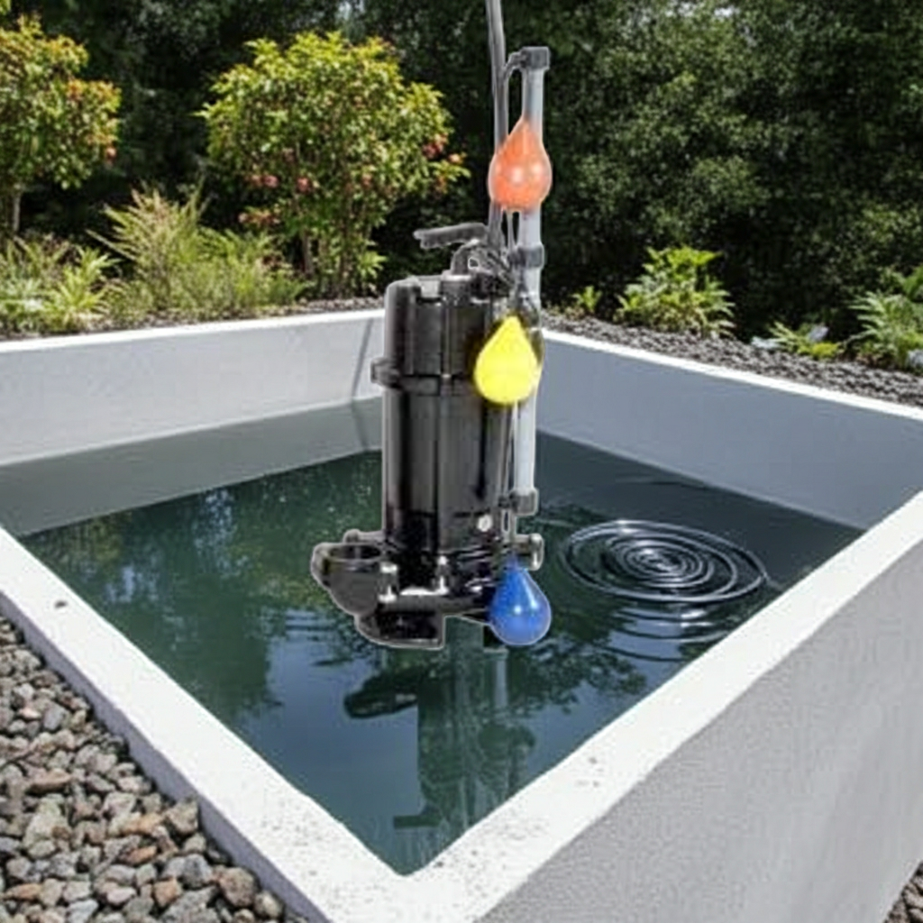 50DVSJ6.15A 雑排水用セミボルテックス水中ポンプ