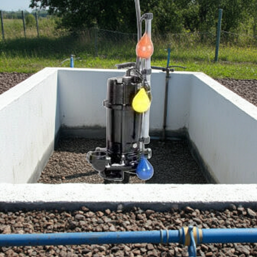 50DVSJ61.5 雑排水用セミボルテックス水中ポンプ