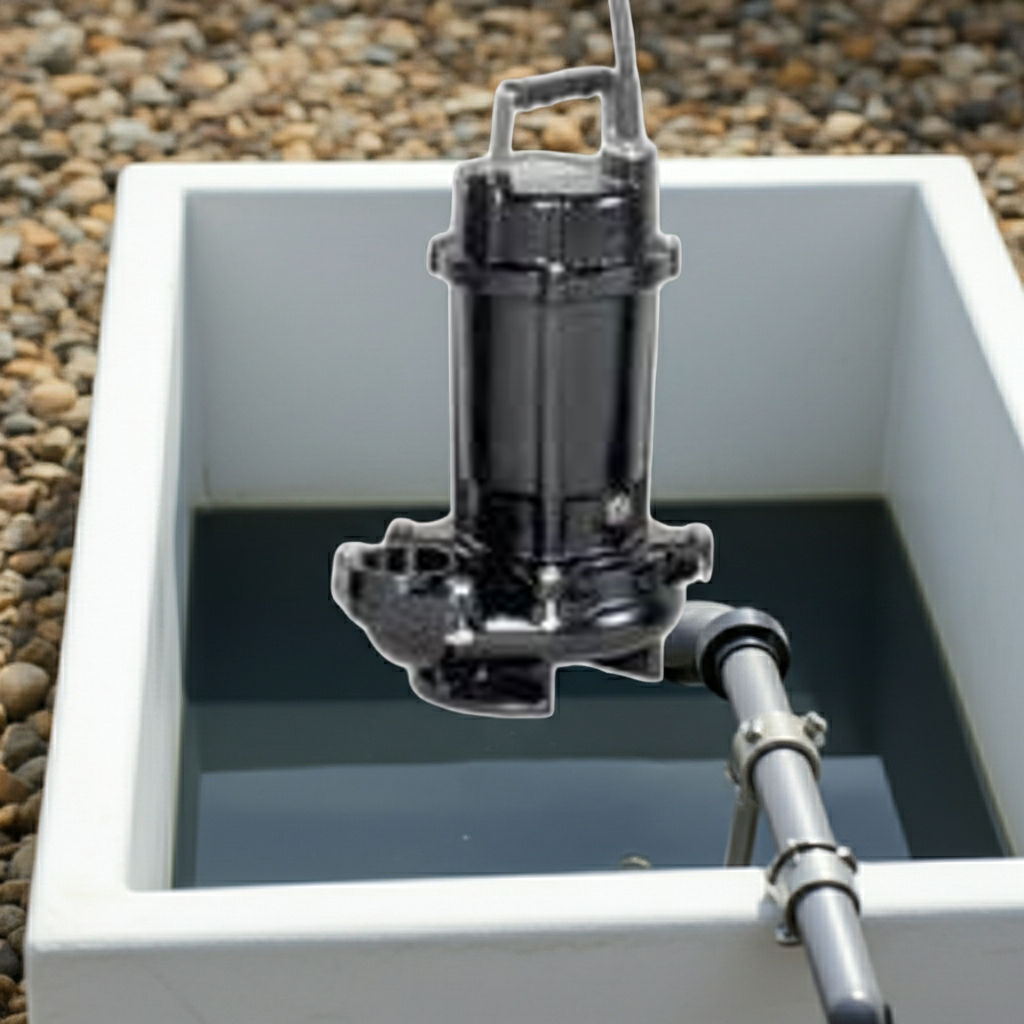 50DVSH5.75A 雑排水用セミボルテックス水中ポンプ（高液温仕様）