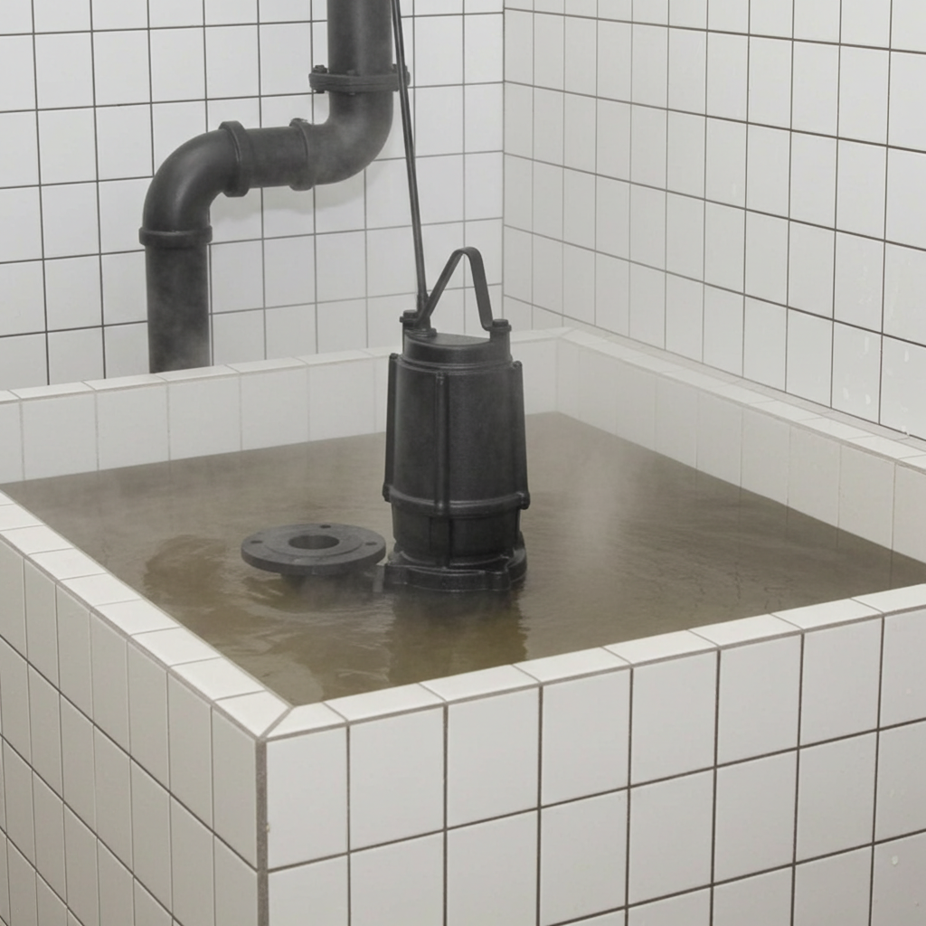 65DVSH51.5A 雑排水用セミボルテックス水中ポンプ（高液温仕様）