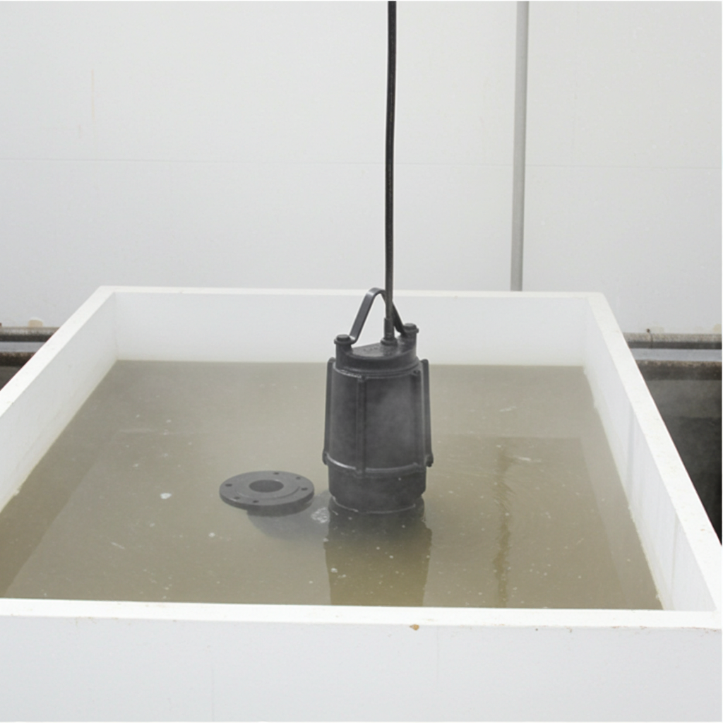 65DVSH52.2A 雑排水用セミボルテックス水中ポンプ（高液温仕様）