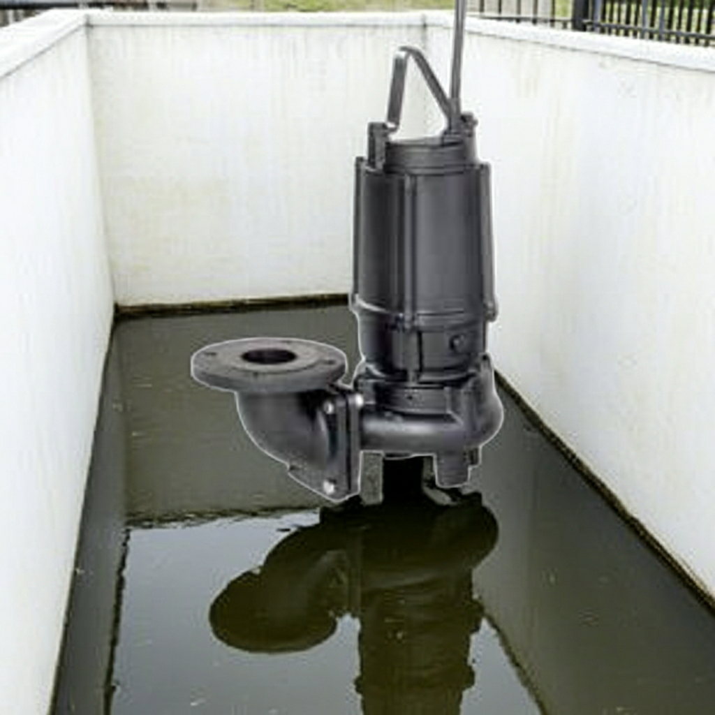 65DVSH53.7A 雑排水用セミボルテックス水中ポンプ（高液温仕様）