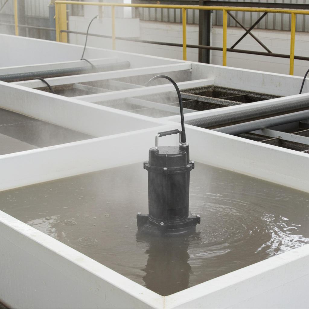 50DVSH6.4A 雑排水用セミボルテックス水中ポンプ（高液温仕様）