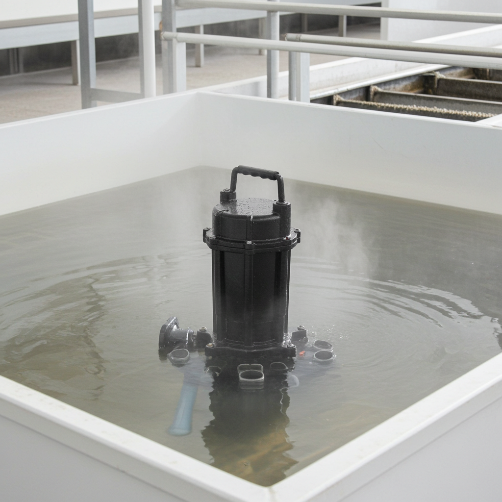 50DVSH6.75A 雑排水用セミボルテックス水中ポンプ（高液温仕様）