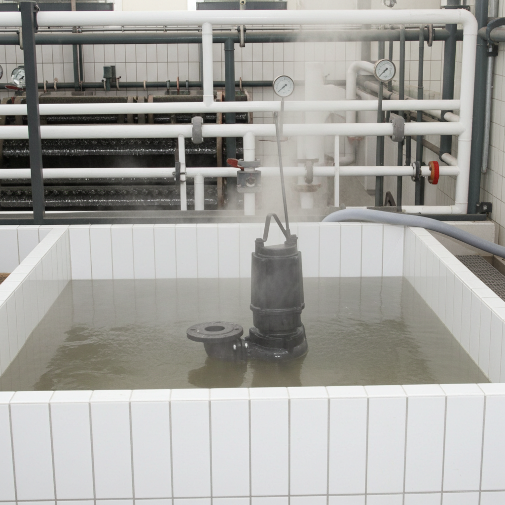 65DVSH62.2A 雑排水用セミボルテックス水中ポンプ（高液温仕様）