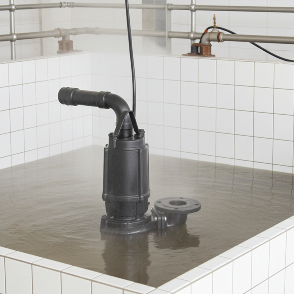 65DVSH63.7A 雑排水用セミボルテックス水中ポンプ（高液温仕様）