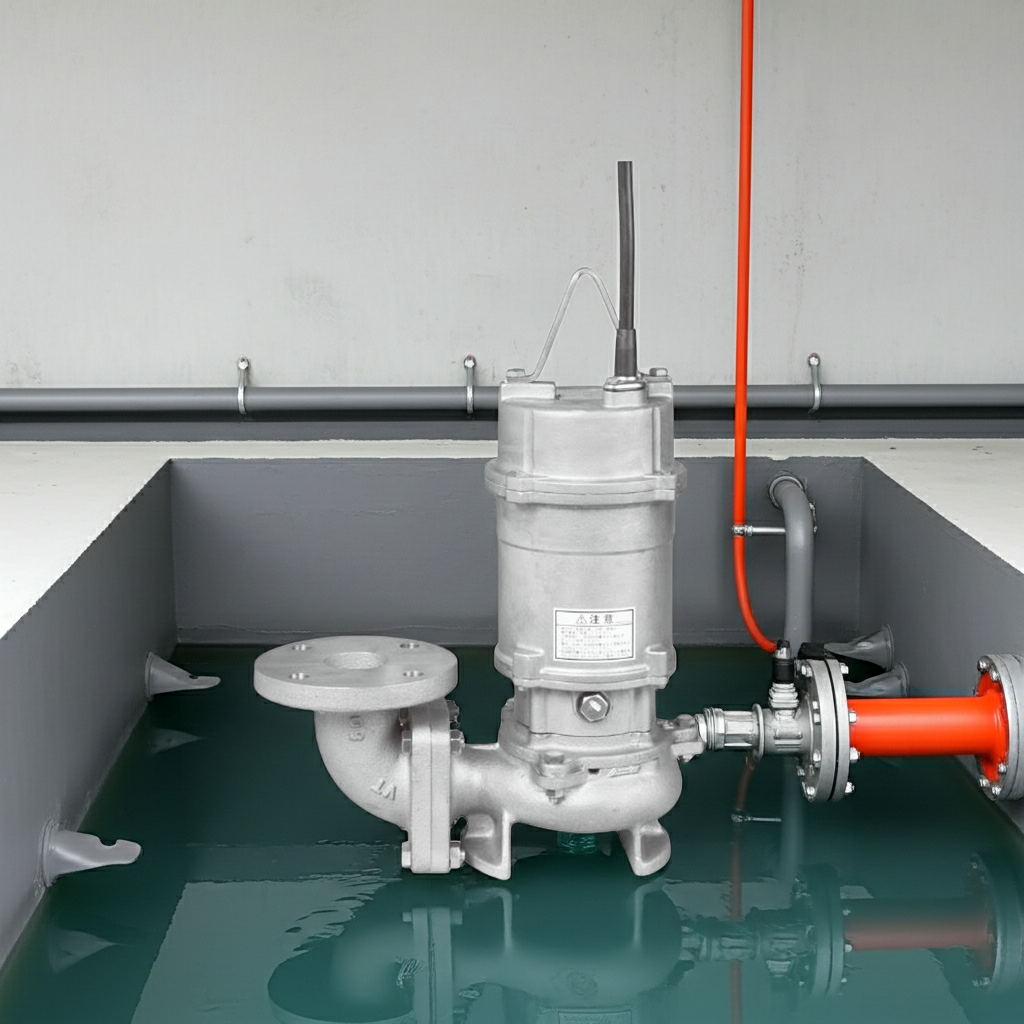 50DVSL5.4 ｽﾃﾝﾚｽ製ｾﾐﾎﾞﾙﾃｯｸｽ水中ﾎﾟﾝﾌﾟ荏原