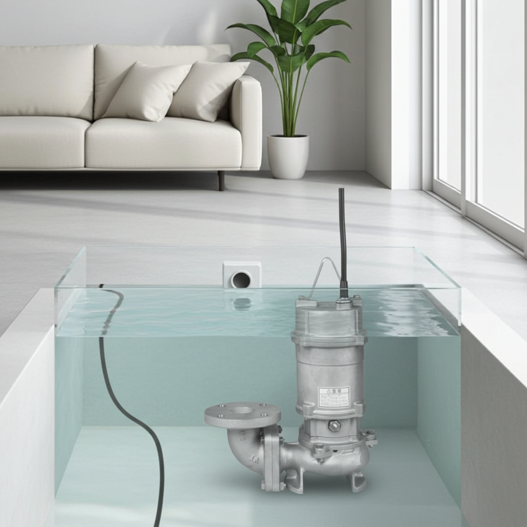 50DVSL5.75 ｽﾃﾝﾚｽ製ｾﾐﾎﾞﾙﾃｯｸｽ水中ﾎﾟﾝﾌﾟ荏原