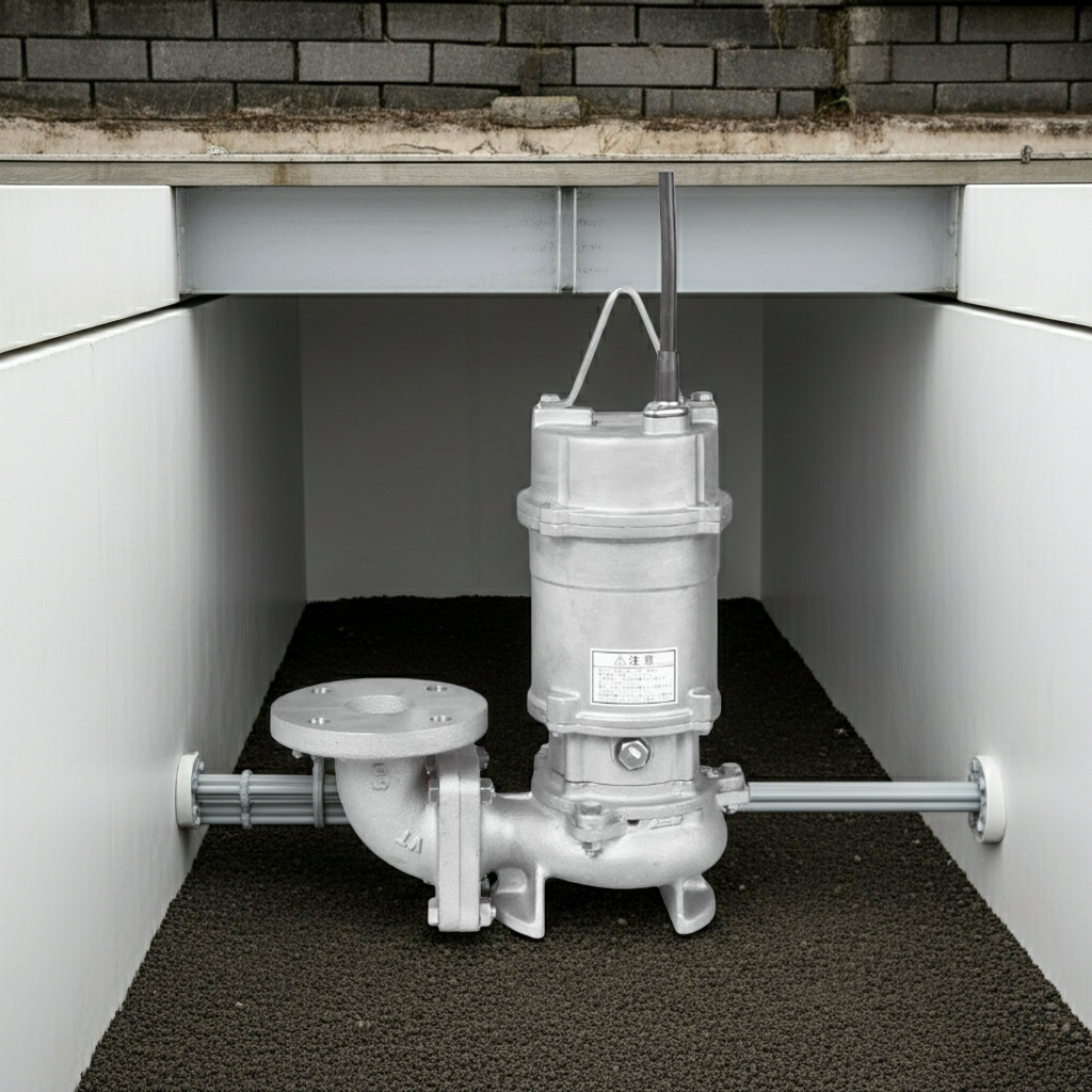 65DVSL53.7  ｽﾃﾝﾚｽ製ｾﾐﾎﾞﾙﾃｯｸｽ水中ﾎﾟﾝﾌﾟ荏原