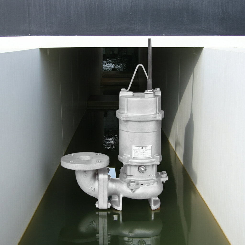 80DVSL51.5 ｽﾃﾝﾚｽ製ｾﾐﾎﾞﾙﾃｯｸｽ水中ﾎﾟﾝﾌﾟ荏原