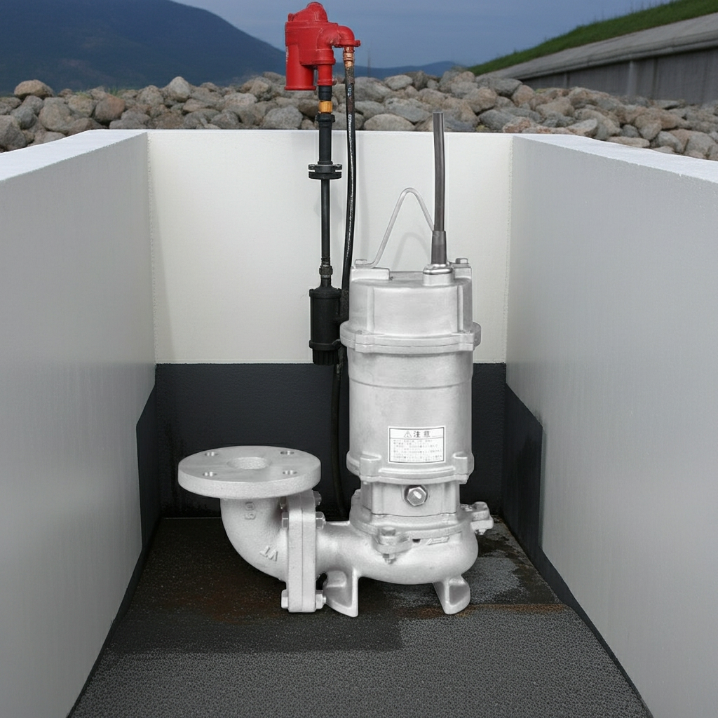 80DVSL52.2A ｽﾃﾝﾚｽ製ｾﾐﾎﾞﾙﾃｯｸｽ水中ﾎﾟﾝﾌﾟ荏原