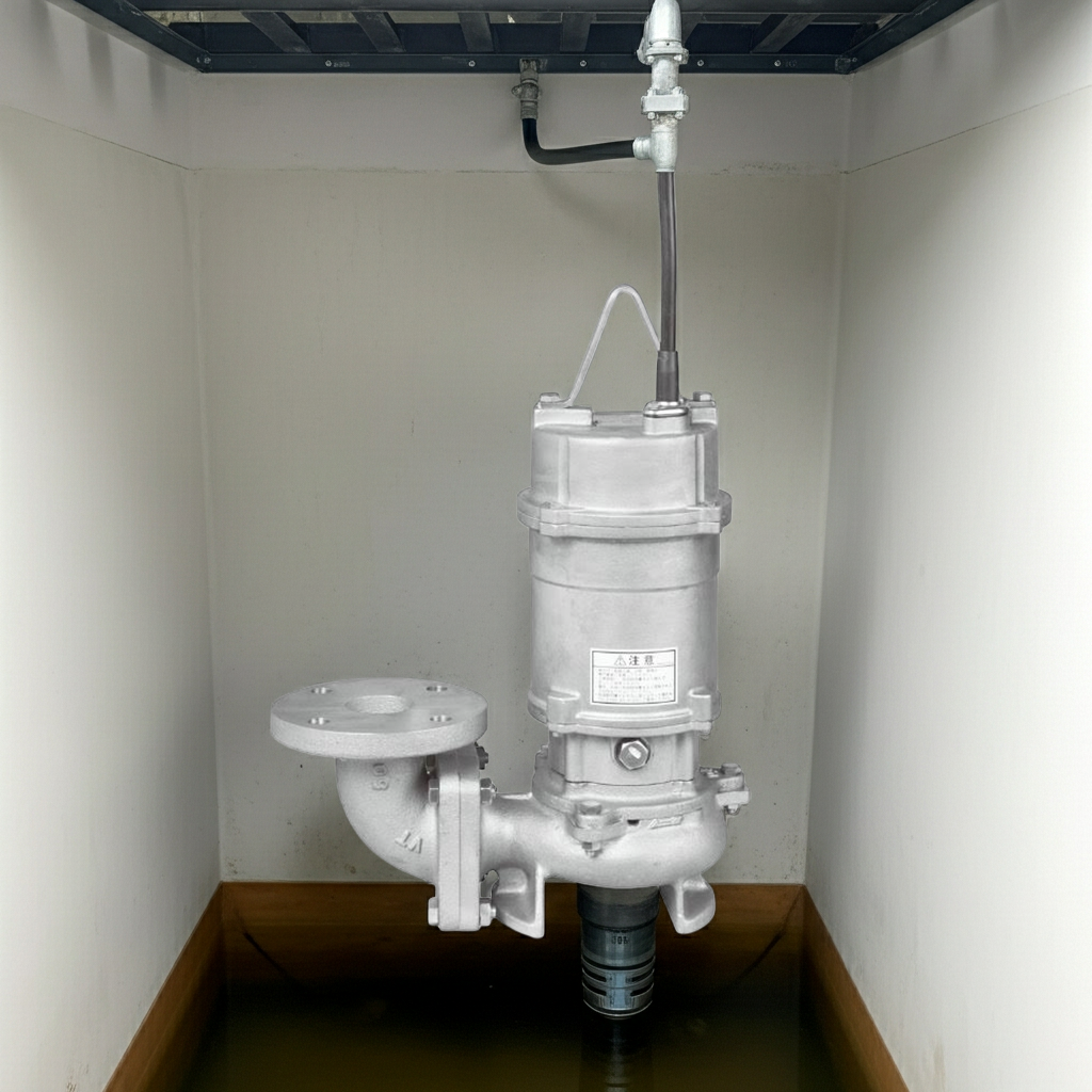 50DVSL6.4 ｽﾃﾝﾚｽ製ｾﾐﾎﾞﾙﾃｯｸｽ水中ﾎﾟﾝﾌﾟ荏原