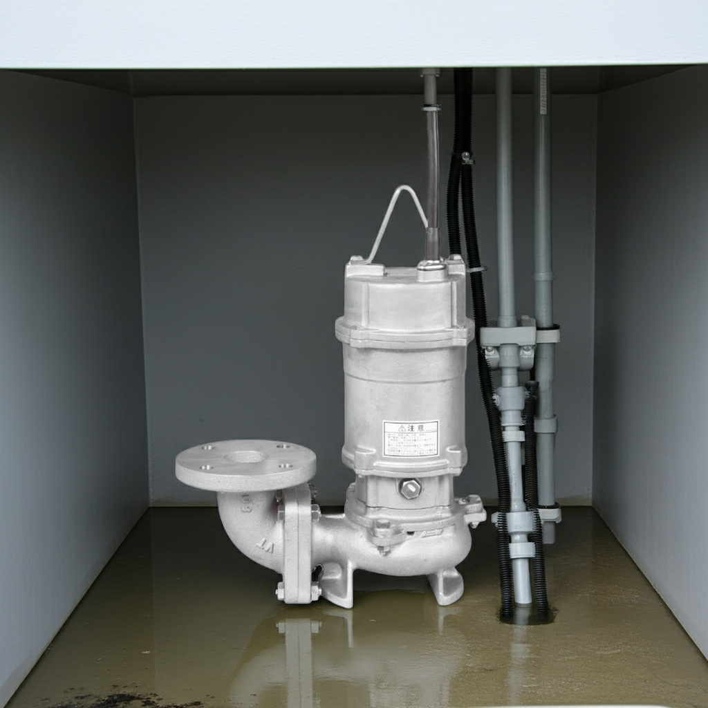 50DVSL6.75 ｽﾃﾝﾚｽ製ｾﾐﾎﾞﾙﾃｯｸｽ水中ﾎﾟﾝﾌﾟ荏原