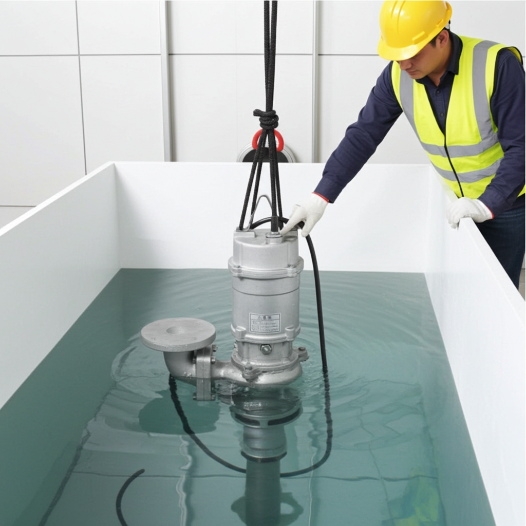 50DVSL61.5 ｽﾃﾝﾚｽ製ｾﾐﾎﾞﾙﾃｯｸｽ水中ﾎﾟﾝﾌﾟ荏原