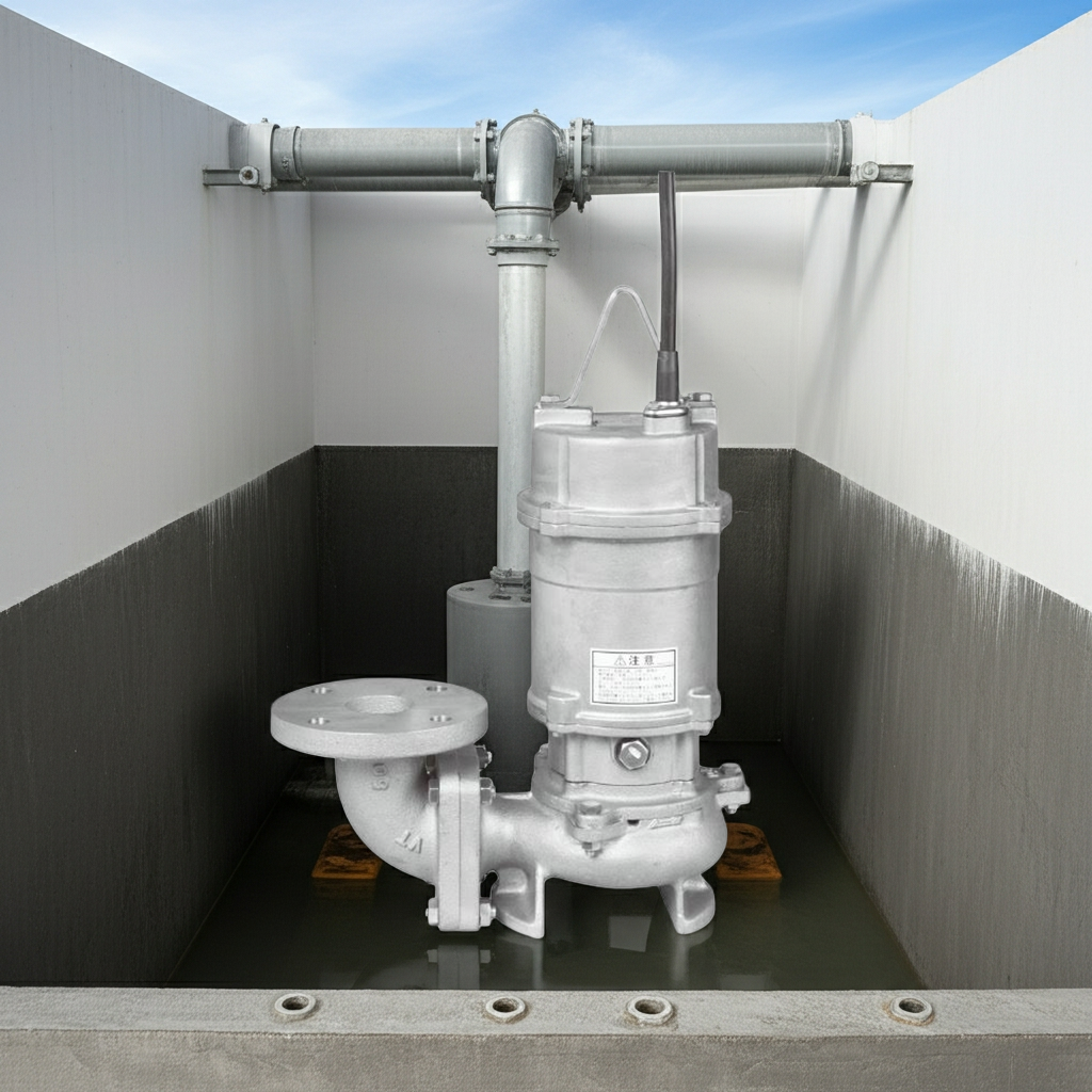 65DVSL62.2 ｽﾃﾝﾚｽ製ｾﾐﾎﾞﾙﾃｯｸｽ水中ﾎﾟﾝﾌﾟ荏原