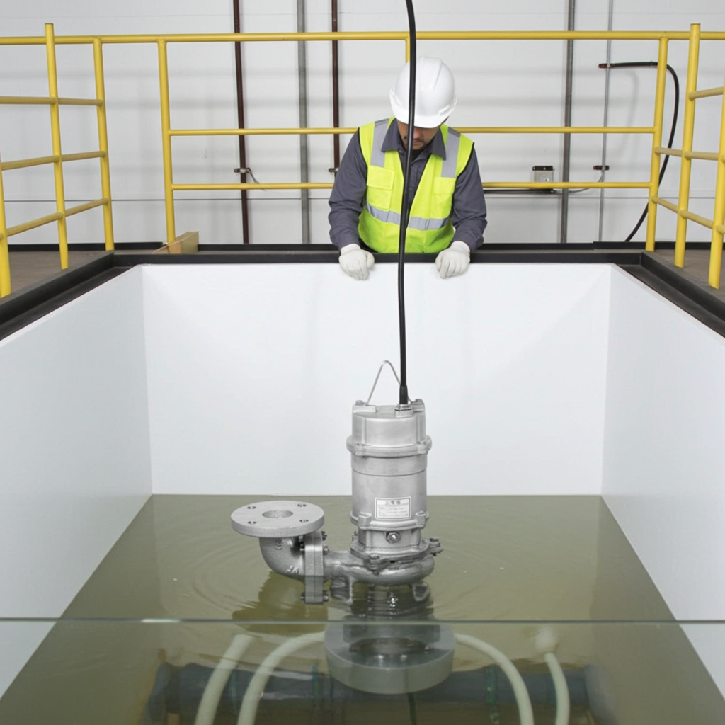 80DVSL61.5A ｽﾃﾝﾚｽ製ｾﾐﾎﾞﾙﾃｯｸｽ水中ﾎﾟﾝﾌﾟ荏原