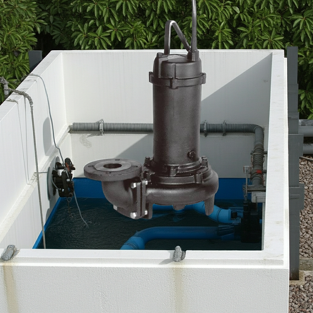 80DL53.7 DL型汚水・汚物用水中ポンプ 荏原