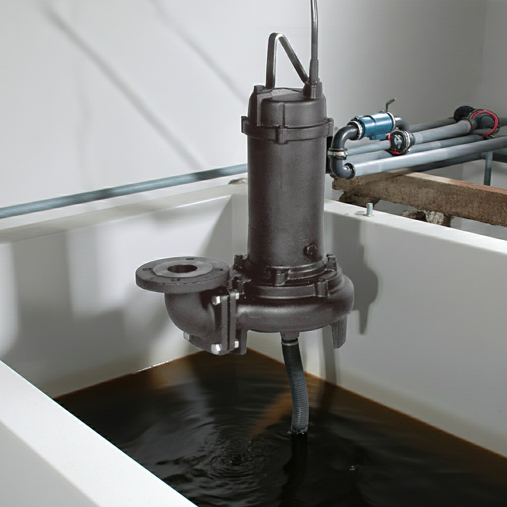 80DL518A  DL型汚水・汚物用水中ポンプ 荏原