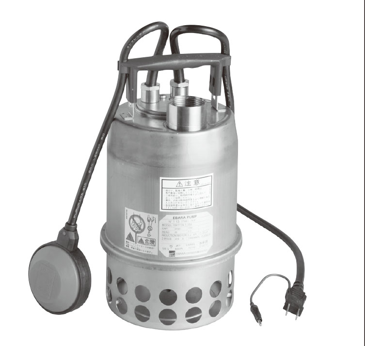 P777A6.2SA PONTOS777型(自動形)ｽﾃﾝﾚｽ製水中ﾎﾞﾙﾃｯｸｽﾎﾟﾝﾌﾟ