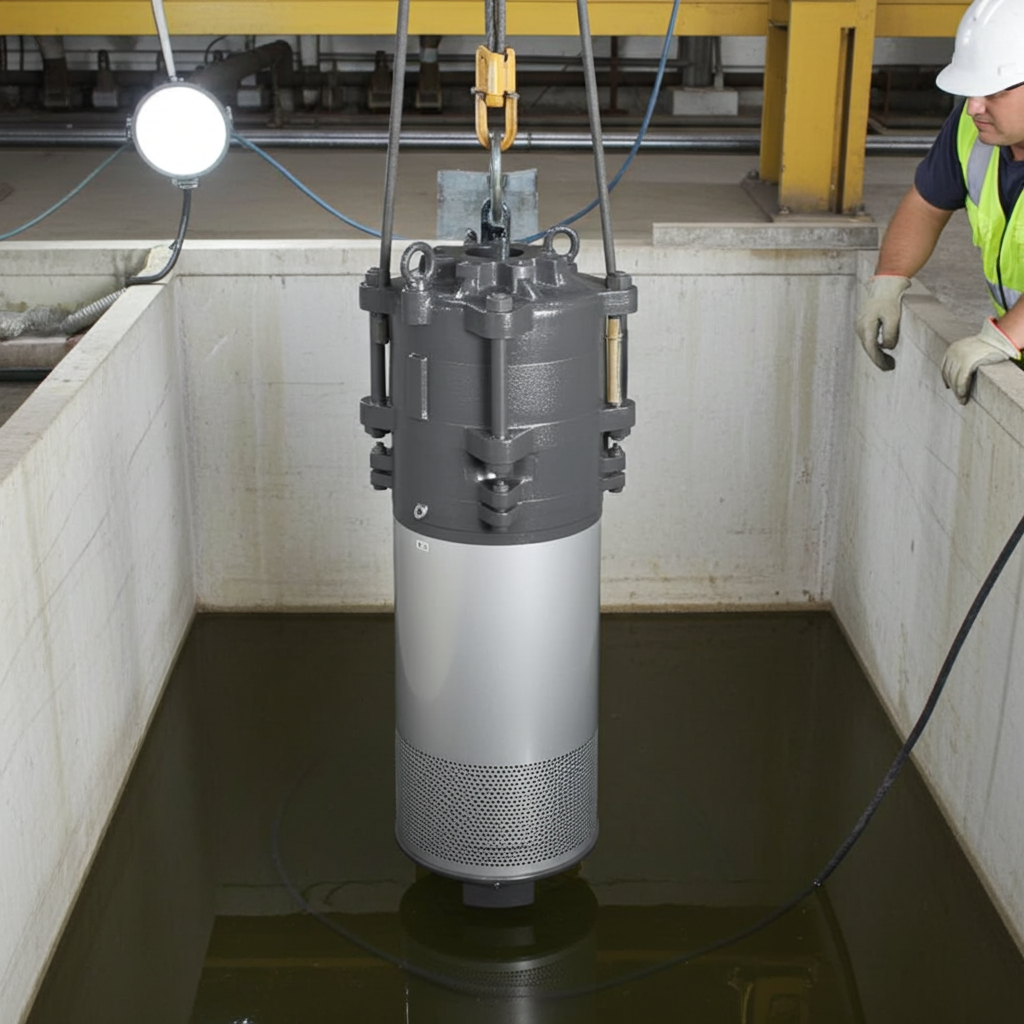 100BMS637  BMS型水中渦巻ポンプ荏原